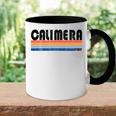 Calimera Italia Retro 70S 80S Style Manga Larga Accent Mug