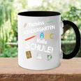 Children's Tschüss Kindergarten Hello School First Day Of School Slogan Tasse Zweifarbig