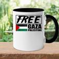 Gaza Libre Palestina Bandera De Palestina Palestina Libre Gaza Accent Mug