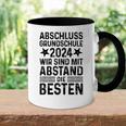 Grundschule Abschluss 2024 Mit Abstand Die Besten Kinder Tasse Zweifarbig