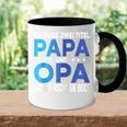 Opa Atertag Papa Spruch Grossvater Geschenk Kapuzenjacke Tasse Zweifarbig