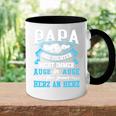 Papa Und Tochter Partnerlook Spruchateratertag Tasse Zweifarbig