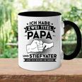 Stiefvater Stiefpapa Papa Tasse Zweifarbig