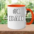 1 Papa Tasse Zweifarbig