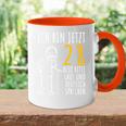 28Th Birthday Ich Bin Jetzt 28 Ich Bin Jetzt 28 Birthday Tasse Zweifarbig