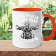 Biker Werden Nicht Grau Das Ist Chrome Motorcycle S Tasse Zweifarbig