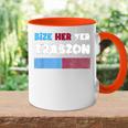 Bize Her Yer Trabzon Hediye Tasse Zweifarbig