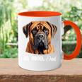 Boerboel Papa Dog Boerboel Tasse Zweifarbig