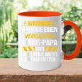 Bonus Papa Bonusater Stiefpapa Tochter Spruch Geschenk Tasse Zweifarbig