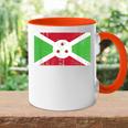 Burundi Flagge-Fahne Geschenk Fußball-Fan Sport Tasse Zweifarbig