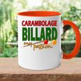 Carambolage Billiard Club Sport S Tasse Zweifarbig