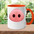 Cochon Rigolo Avec Nez De Ferme Accent Mug