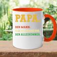 Dad Mann Tasse Zweifarbig