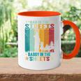 Dad In The Streets Daddy In The Sheets – Geschenke Für Papa Tasse Zweifarbig