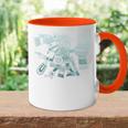 Déité Patronne Maya Tezcatlipoca Guerrier Indiens Aztèques Accent Mug