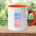 Divertido Regalo Nombre Oli Personalizado Primer Nombre Accent Mug