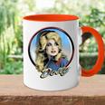 Dolly Parton Western Tasse Zweifarbig