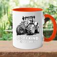 Dorfkind Traktor Landwirt & Bauern Trecker Geschenk Tasse Zweifarbig