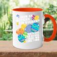 Easter Easter Dad Eggs Easter Tasse Zweifarbig