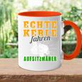 Echte Kerle Fahren Ride-On Mower Tasse Zweifarbig