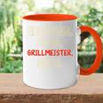 Ehemann Papa Grillmeister Tasse Zweifarbig