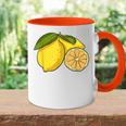 Lemon Citrus Fruit Tasse Zweifarbig