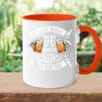 Geh Weg Du Bist Kein Bier Father's Day Tasse Zweifarbig