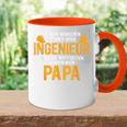 Herren Manche Nennen Mich Ingenieur Papaater Ingenieur Tasse Zweifarbig