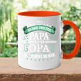 Herren Opa Atertag Papa Spruch Grossvater Geburtstag Tasse Zweifarbig