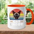 Herren Siamkatze Daddy Lustige Katze Papa Liebhaber Tasse Zweifarbig