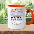 Herren Snowboardfahrer Papa Geschenk Ski Snowboard Snowboardurlaub Tasse Zweifarbig