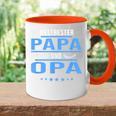 Herren Weltbester Papa Und Opa Papa Opa Tasse Zweifarbig