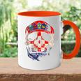 Hrvatska Croate Balkan Croatia Jersey Croatian Tasse Zweifarbig