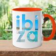 Ibiza Beach Tasse Zweifarbig