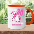 Ich Bin 30 Bitte Hilft Sie Mir Auf Unicorn 30Th Birthday S Tasse Zweifarbig