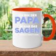 Ich Bin Der Papa Tasse Zweifarbig