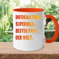 Informatiker Papa S Tasse Zweifarbig