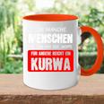 Kurwa Poland Pole Warsaw Tasse Zweifarbig