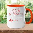 Love For Dance Lovers Line Dance Tasse Zweifarbig