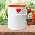 I Love Mayonnaise Accent Mug