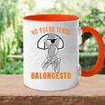 No Puedo Tengo Baloncesto Baloncestista Baloncesto Accent Mug