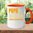 Papa Bist Der Whole Werkzeugkasten Father's Day Tasse Zweifarbig