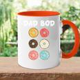 Papa Bod Lustige Donuts Tasse Zweifarbig