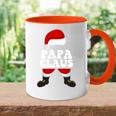 Papa Claus Weihnachtsmann Weihnachten Tasse Zweifarbig