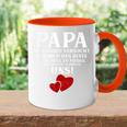 Papa Du Hast Unsater & Tocher Son Partner Look Tasse Zweifarbig