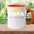 Papa Einer Prinzessin Für Lieblingpapaon Der Tochter Tasse Zweifarbig