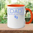 Papa Established Est 2024 Junge Neugeborener Herren Neuer Papa Tasse Zweifarbig