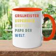 Papaater Grillmeister Tasse Zweifarbig