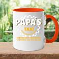 Papa's Taxi Chauffeur Auto Fahrt Bringt Und Holen Tasse Zweifarbig