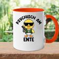 Psychisch Am Ente Gray Tasse Zweifarbig